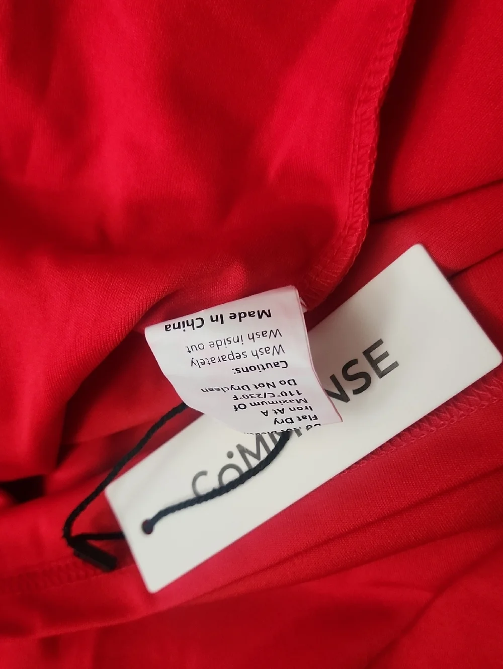 Commense Red Floral Strap Mini Dress - Picture 8 of 10